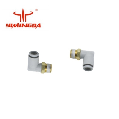 PN 465501062 قطع غيار القاطع المناسب ذكر الكوع أنبوب W / مانع التسرب 6MM 1 / 8R