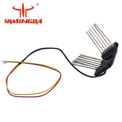 XL7501 & D8002 قطع قطع أوتوماتيكية رقم 70115152 كتلة فرشاة ثنائية مع سلك نيب لـ Bullmer
