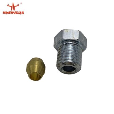 برغي توصيل خرطوم الزيت لقطعة غيار ماكينة قص المنسوجات رقم 060866 لـ Bullmer Procut Xl7501