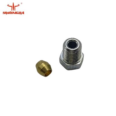 برغي توصيل خرطوم الزيت لقطعة غيار ماكينة قص المنسوجات رقم 060866 لـ Bullmer Procut Xl7501