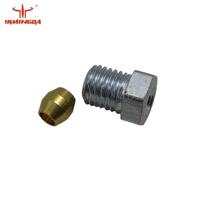 برغي توصيل خرطوم الزيت لقطعة غيار ماكينة قص المنسوجات رقم 060866 لـ Bullmer Procut Xl7501
