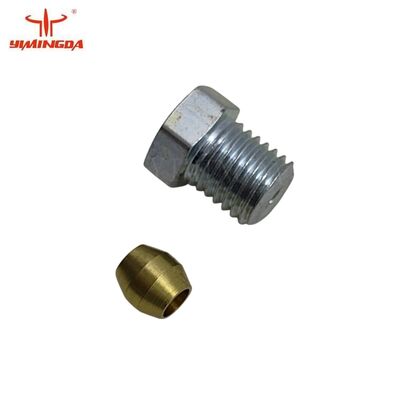 برغي توصيل خرطوم الزيت لقطعة غيار ماكينة قص المنسوجات رقم 060866 لـ Bullmer Procut Xl7501