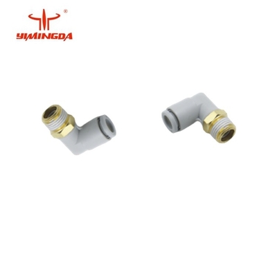 PN 465501062 قطع غيار القاطع المناسب ذكر الكوع أنبوب W / مانع التسرب 6MM 1 / 8R