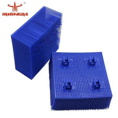 قطع غيار ماكينات قطع السيارات Eastman Block Bule Cutter Bristle Block Size 100 * 100 * 42mm